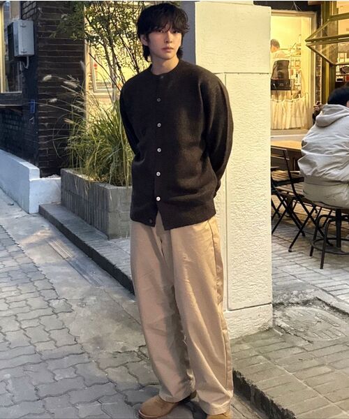 LEIRE（ルアール）の「カーブドコットンチノパンツ[ベージュ]（その他パンツ・メンズ・その他・MEDIUM/LARGE/X-LARGE）」の11枚目の写真