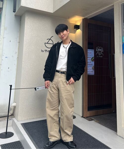 LEIRE（ルアール）の「カーブドコットンチノパンツ[ベージュ]（その他パンツ・メンズ・その他・MEDIUM/LARGE/X-LARGE）」の19枚目の写真