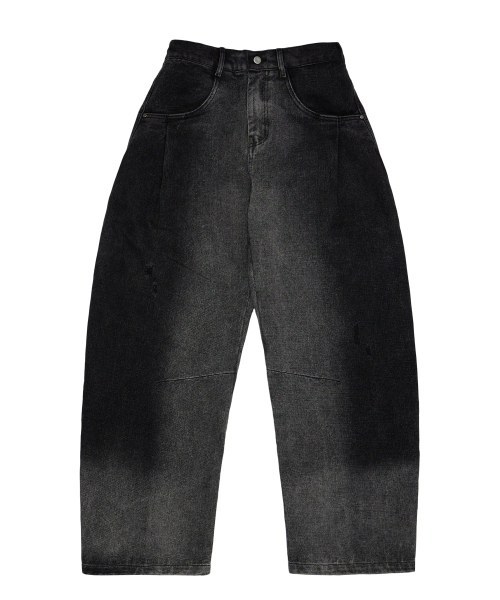 DOUBLE JD（ダブルジェイディー）の「裏切りデニムパンツ（ブラック）（デニムパンツ・レディース・その他・MEDIUM/LARGE）」の3枚目の写真