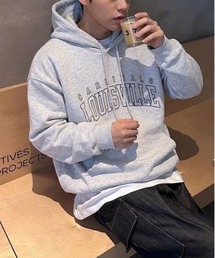 NOWLE（ノウル）の「【NOWLE】LOUISVILLE カレッジ アーチロゴ プルオーバーパーカー（パーカー）」