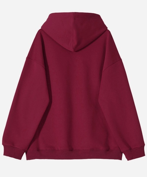NOWLE（ノウル）の「【NOWLE】LOUISVILLE カレッジ アーチロゴ プルオーバーパーカー（パーカー・メンズ・ワインレッド・MEDIUM/LARGE/X-LARGE/SMALL）」の10枚目の写真