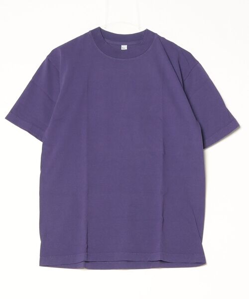 LOS ANGELES APPAREL(ロサンゼルスアパレル)の「【PH3】【LOS ANGELES APPAREL/ロサンゼルスアパレル】S/S Grmnt Dye Crew Neck 6.5oz 1801GD(Tシャツ/カットソー・メンズ・オレンジ系その他/パープル系その他/ベージュ系その他/アーミー/クリアブルー/パープル・MEDIUM/LARGE/X-LARGE/XX-LARGE/SMALL)」の4枚目の写真