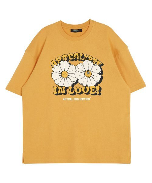 ASTRAL PROJECTION(アストラルプロジェクション)の「アポカリプスデイジーラウンドネック15番手綿半袖Tシャツ_チェダー(Tシャツ/カットソー・レディース・その他・LARGE/X-LARGE)」の2枚目の写真