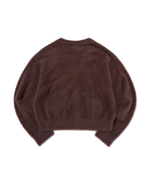 KIRSH（キルシー）の「KIRSH Loose-Fit Hairy Ribbon Cardigan キルシー ルーズフィット ヘアリー リボン カーディガン（カーディガン/ボレロ・レディース・アイボリー/ライトグレー/ブラウン・1）」の17枚目の写真