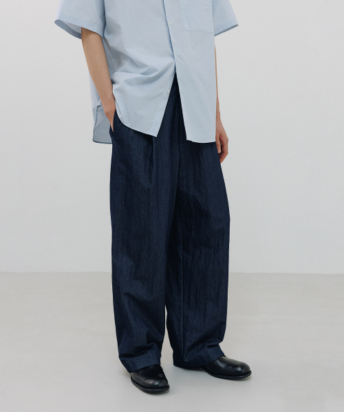 BLANKROOM(ブランクルーム)の「ワンタックC.N.パンツ_DENIM(その他パンツ・レディース・その他・1/2/0/3)」の5枚目の写真