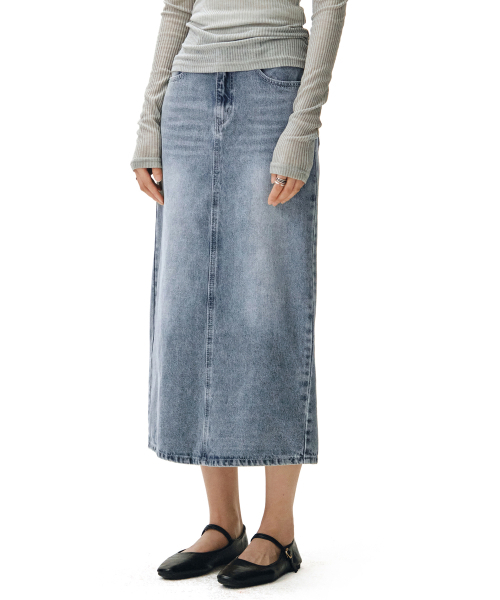DECET WOMEN(デケット ウーマン)の「シグネチャーロングスカート DCSK003LBlueB(スカート・レディース・その他・SMALL/MEDIUM/LARGE/X-SMALL)」の8枚目の写真
