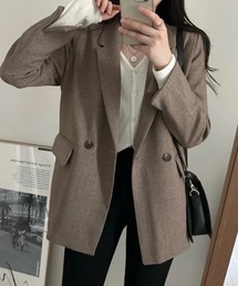 Diosfront（ディオスフロント）の「ダブルボタンテーラードジャケット（テーラードジャケット）」