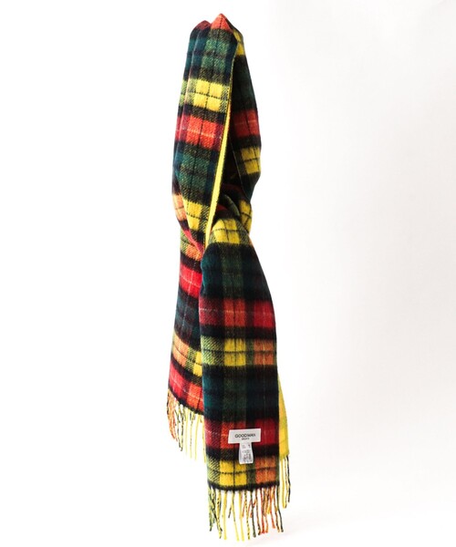 NOLLEY’S(ノーリーズ)の「R/Sウールカシミヤマフラー30(マフラー・メンズ・グレー/ブラック系その他/イエロー系その他/ブラック/グレー系その他/ネイビー・FREE)」の16枚目の写真