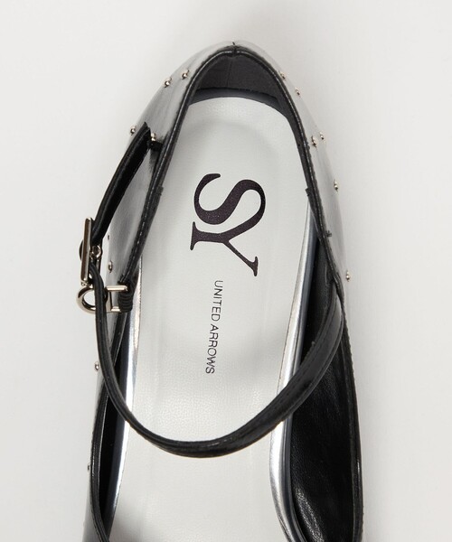 SY UNITED ARROWS（シーユナイテッドアローズ）の「＜SY＞ ストラップドット パンプス40↑（パンプス・レディース・オフホワイト/シルバー/ブラック/ライトブルー・22.5cm/23cm/23.5cm/24cm/24.5cm/25cm/22cm）」の7枚目の写真