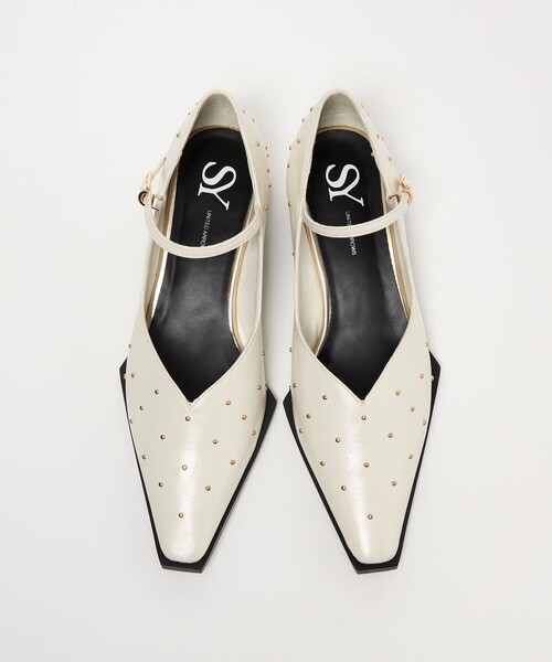 SY UNITED ARROWS（シーユナイテッドアローズ）の「＜SY＞ ストラップドット パンプス40↑（パンプス・レディース・オフホワイト/シルバー/ブラック/ライトブルー・22.5cm/23cm/23.5cm/24cm/24.5cm/25cm/22cm）」の10枚目の写真