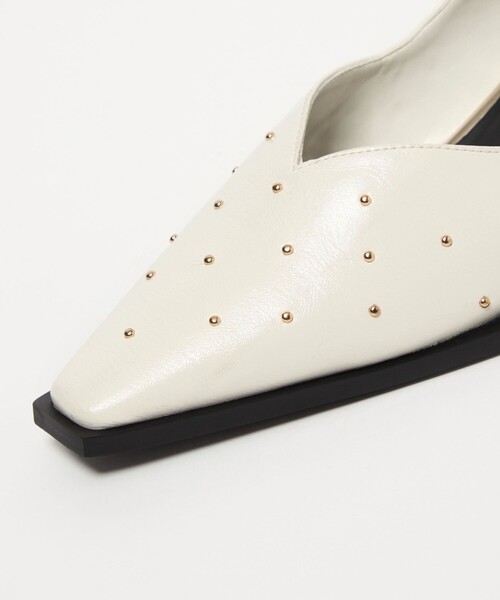 SY UNITED ARROWS（シーユナイテッドアローズ）の「＜SY＞ ストラップドット パンプス40↑（パンプス・レディース・オフホワイト/シルバー/ブラック/ライトブルー・22.5cm/23cm/23.5cm/24cm/24.5cm/25cm/22cm）」の11枚目の写真