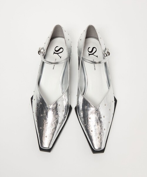 SY UNITED ARROWS（シーユナイテッドアローズ）の「＜SY＞ ストラップドット パンプス40↑（パンプス・レディース・オフホワイト/シルバー/ブラック/ライトブルー・22.5cm/23cm/23.5cm/24cm/24.5cm/25cm/22cm）」の13枚目の写真