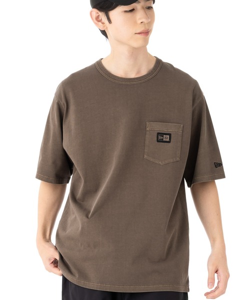 NEW ERA(ニューエラ)の「ニューエラ 半袖Tシャツ ボックスロゴ(Tシャツ/カットソー・メンズ・グレー系その他/グレー/ブラウン・XXL/XL/L/M/S)」の3枚目の写真