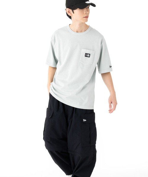NEW ERA(ニューエラ)の「ニューエラ 半袖Tシャツ ボックスロゴ(Tシャツ/カットソー・メンズ・グレー系その他/グレー/ブラウン・XXL/XL/L/M/S)」の4枚目の写真