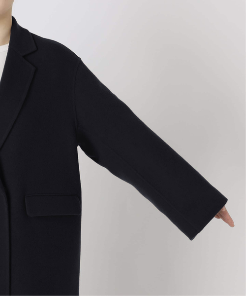 SLOBE IENA(スローブイエナ)の「ダブルフェイスチェスターコート(チェスターコート・レディース・ネイビー・38/36)」の11枚目の写真