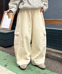 CIAOPANIC TYPY | 【UNISEX】バルーンカーブカーゴデニムパンツ(デニムパンツ)