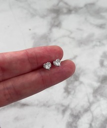 YU-KA:ハートデザインピアス Heart design pierce