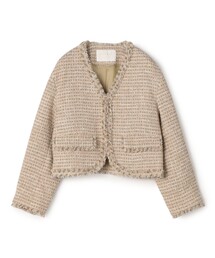 BALLSEY｜ボールジィ（レディース）のノーカラージャケット（フリンジ