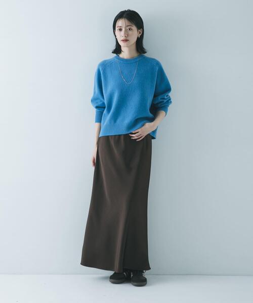 URBAN RESEARCH（アーバンリサーチ）の「サテンバイアススカート（スカート・レディース・ブラック/ブラウン・FREE）」の20枚目の写真