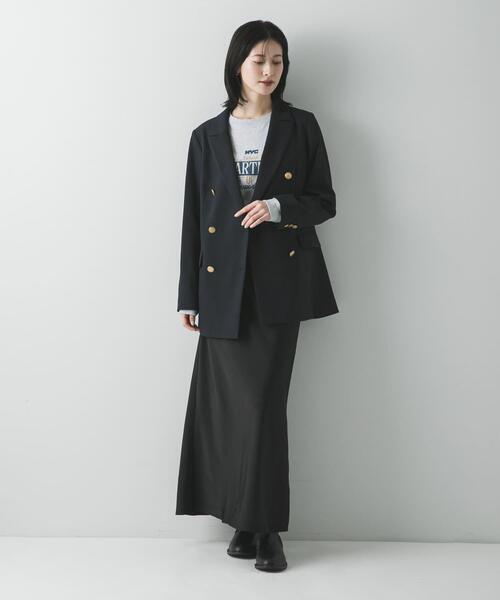 URBAN RESEARCH（アーバンリサーチ）の「サテンバイアススカート（スカート・レディース・ブラック/ブラウン・FREE）」の8枚目の写真