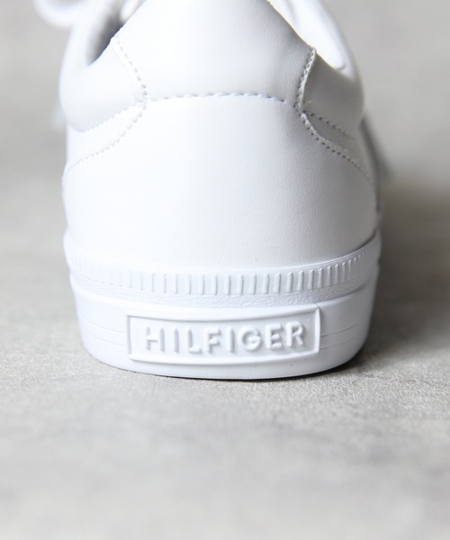 TOMMY HILFIGER(トミーヒルフィガー)の「TOMMY HILFIGER トリコロールスニーカー(スニーカー・メンズ・ホワイト・23.0cm/23.5cm/24.0cm/24.5cm/25.0cm/22.5cm)」の3枚目の写真