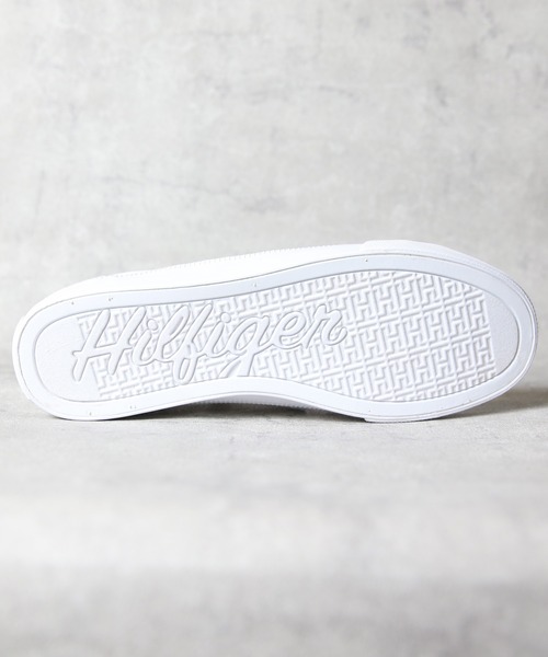 TOMMY HILFIGER(トミーヒルフィガー)の「TOMMY HILFIGER トリコロールスニーカー(スニーカー・メンズ・ホワイト・23.0cm/23.5cm/24.0cm/24.5cm/25.0cm/22.5cm)」の11枚目の写真