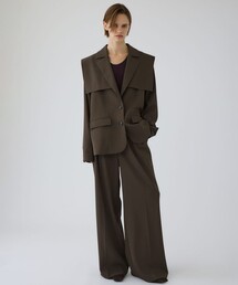 RIM.ARK/リムアーク】Drape jumper SK/ドレープジャンパースカート