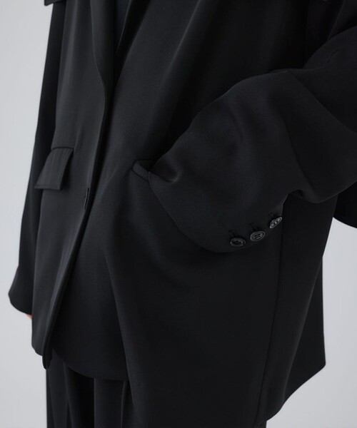 RIM.ARK（リムアーク）の「【RIM.ARK/リムアーク】Trench detail 2way JK/トレンチディティール2WAYジャケット（その他アウター・レディース・ブラック/カーキ・36）」の12枚目の写真
