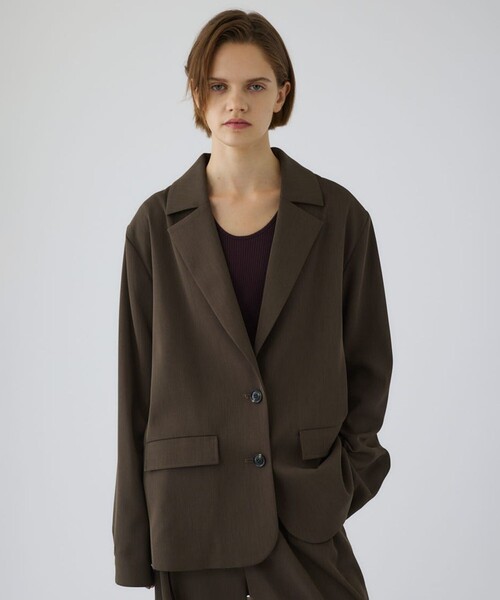 RIM.ARK（リムアーク）の「【RIM.ARK/リムアーク】Trench detail 2way JK/トレンチディティール2WAYジャケット（その他アウター・レディース・ブラック/カーキ・36）」の16枚目の写真