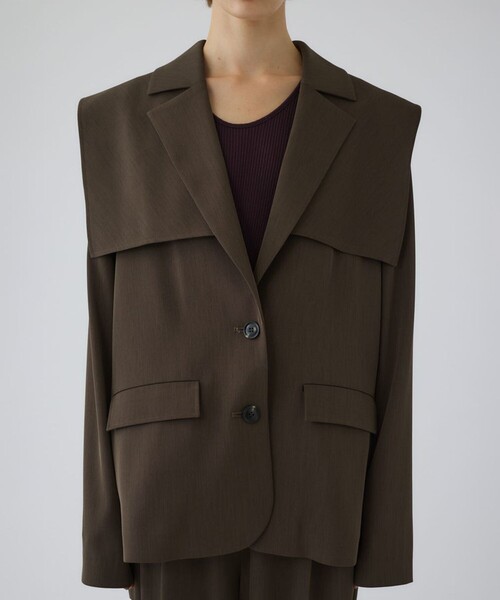 リムアークジャケット未使用品 RIM.ARK/リムアーク】Trench detail 2way JK/トレンチディティール2WAY