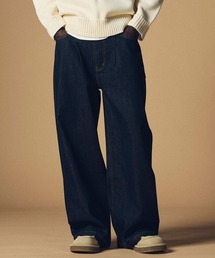 CIRCLEE（サークリー）の「CIRCLEE(サークリー)ハイウエスト デニムワイドパンツ（デニムパンツ）」