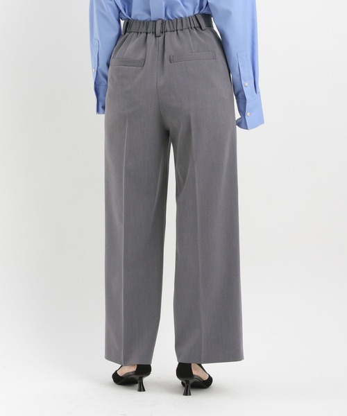 Andemiu（アンデミュウ）の「チェーンベルトストレートパンツ640811（スラックス・レディース・ネイビー/グレー/アイボリー・SMALL/MEDIUM）」の14枚目の写真