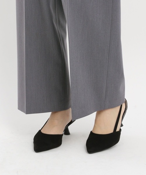 Andemiu（アンデミュウ）の「チェーンベルトストレートパンツ640811（スラックス・レディース・ネイビー/グレー/アイボリー・SMALL/MEDIUM）」の18枚目の写真