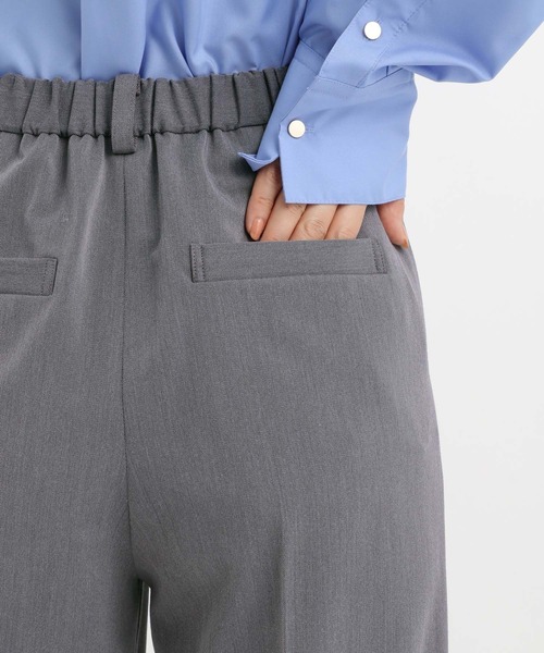 Andemiu（アンデミュウ）の「チェーンベルトストレートパンツ640811（スラックス・レディース・ネイビー/グレー/アイボリー・SMALL/MEDIUM）」の20枚目の写真