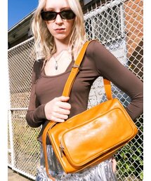 poster pocket bag - vintage camel