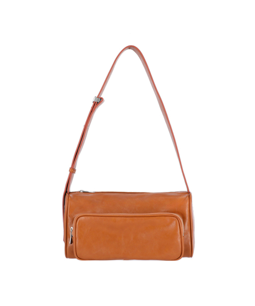 SEMICODE（セミコード）の「poster pocket bag - vintage camel（ショルダーバッグ・レディース・その他・FREE）」の3枚目の写真