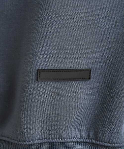 tk.TAKEO KIKUCHI(ティーケータケオキクチ)の「ハーフジップスウェット(スウェット・メンズ・ダークブラウン/ホワイト/ネイビー/ブラック・02/01/03)」の19枚目の写真