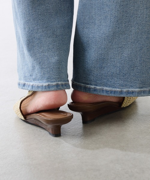 PAPILLONNER（パピヨネ）の「PAPILLONNER/メッシュオープントゥ（サンダル・レディース・ブラック/キャメル/ブラウン・L/M/S）」の11枚目の写真