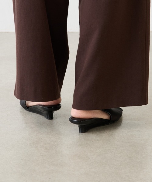 PAPILLONNER（パピヨネ）の「PAPILLONNER/メッシュオープントゥ（サンダル・レディース・ブラック/キャメル/ブラウン・L/M/S）」の6枚目の写真