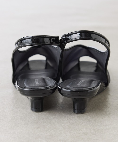 PAPILLONNER（パピヨネ）の「PAPILLONNER/メッシュオープントゥ（サンダル・レディース・ブラック/キャメル/ブラウン・L/M/S）」の18枚目の写真