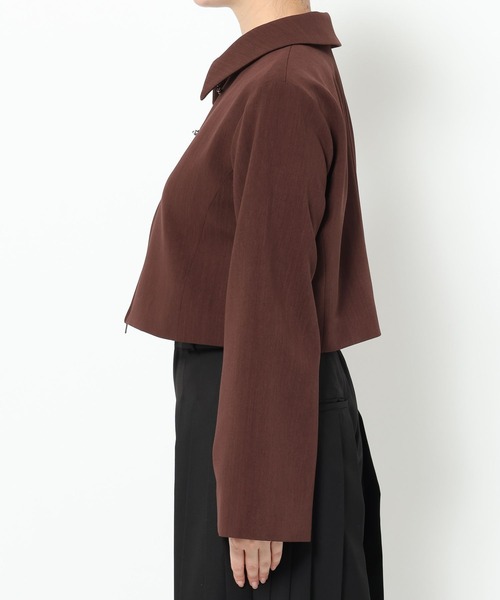 HARE（ハレ）の「KANAGUチャイナショートブルゾン(HARE)（ブルゾン・レディース・ブラック/ボルドー・FREE）」の19枚目の写真