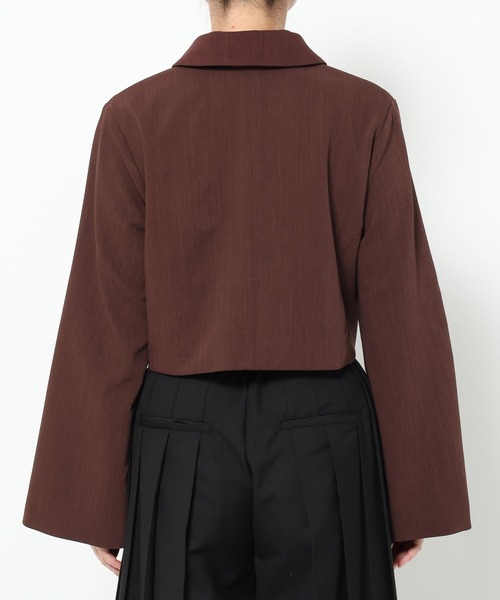 HARE（ハレ）の「KANAGUチャイナショートブルゾン(HARE)（ブルゾン・レディース・ブラック/ボルドー・FREE）」の20枚目の写真