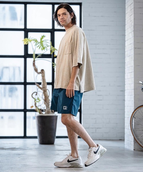 CAMBIO(カンビオ)の「mt10184- Snow Wash Half Sleeve Pocket Tee Tシャツ(CMP-261-007)(Tシャツ/カットソー・メンズ・ブラック/ブルー/グレイッシュベージュ・S/M/L)」の13枚目の写真