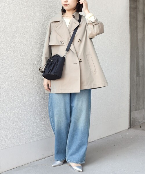 SHIPS Colors（シップス カラーズ）の「【WEB限定】SHIPS Colors:ナイロン ギャザー ミニ ショルダーバッグ◇（ショルダーバッグ・レディース・ブラック・ONE SIZE）」の19枚目の写真