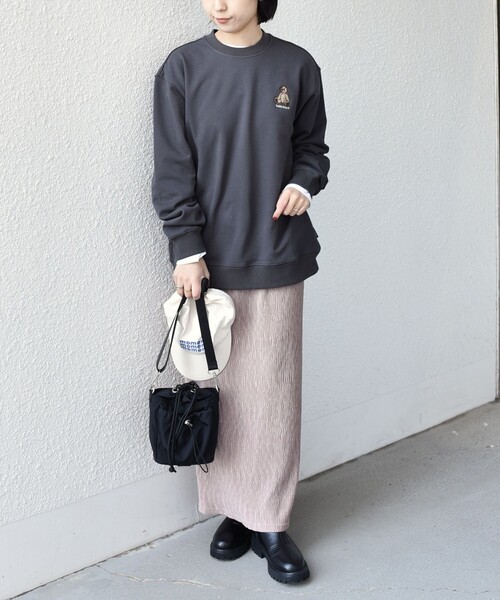 SHIPS Colors（シップス カラーズ）の「【WEB限定】SHIPS Colors:ナイロン ギャザー ミニ ショルダーバッグ◇（ショルダーバッグ・レディース・ブラック・ONE SIZE）」の22枚目の写真