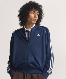 adidas アディダスオリジナルス トラックジャケット」に該当するブルー