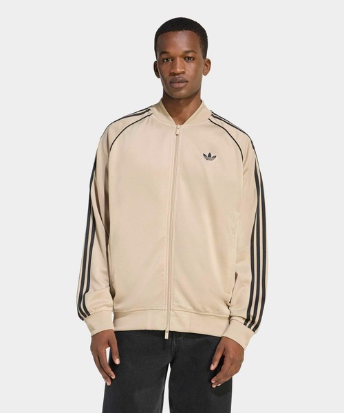 adidas（アディダス）の「SST アディカラー クラシック ルーズ トラックトップ / ジャージ / トラックジャケット / アディダスオリジナルス adidas Originals（ジャージ・メンズ・ブラック/ベージュ・MEDIUM/LARGE/3XL/XX-LARGE/X-SMALL/SMALL/X-LARGE）」の21枚目の写真