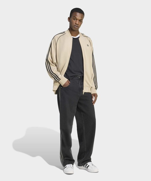 adidas（アディダス）の「SST アディカラー クラシック ルーズ トラックトップ / ジャージ / トラックジャケット / アディダスオリジナルス adidas Originals（ジャージ・メンズ・ブラック/ベージュ・MEDIUM/LARGE/3XL/XX-LARGE/X-SMALL/SMALL/X-LARGE）」の16枚目の写真