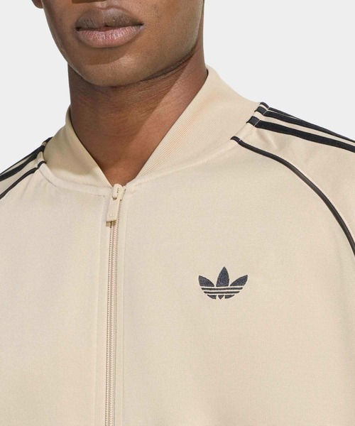 adidas（アディダス）の「SST アディカラー クラシック ルーズ トラックトップ / ジャージ / トラックジャケット / アディダスオリジナルス adidas Originals（ジャージ・メンズ・ブラック/ベージュ・MEDIUM/LARGE/3XL/XX-LARGE/X-SMALL/SMALL/X-LARGE）」の19枚目の写真