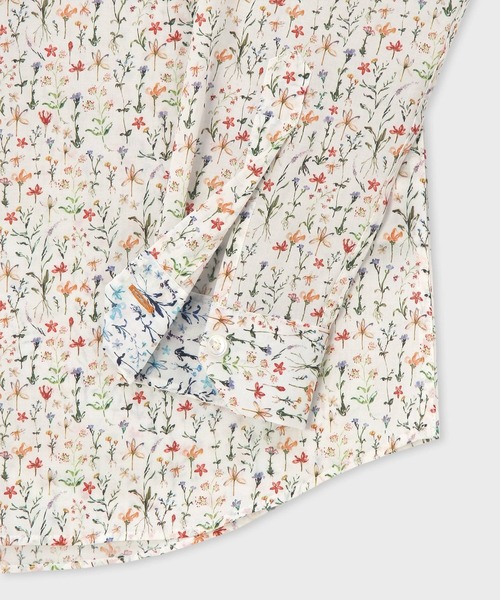 Paul Smith(ポールスミス)の「"Water Colour Floral" カジュアルシャツ / 163310 006LN(シャツ/ブラウス・メンズ・オレンジ/パープル・MEDIUM/SMALL/XX-LARGE/X-LARGE/LARGE)」の8枚目の写真